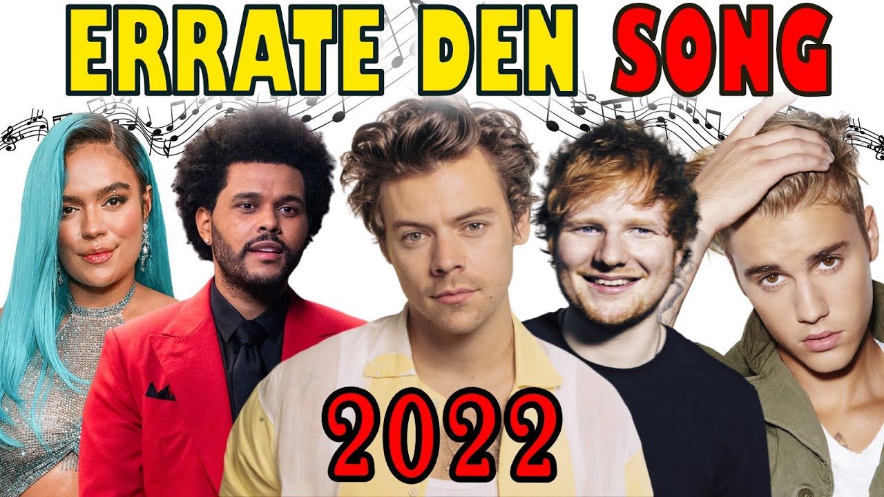 Errate den Song 2022 | Musik Quiz | Errate das Lied 2022