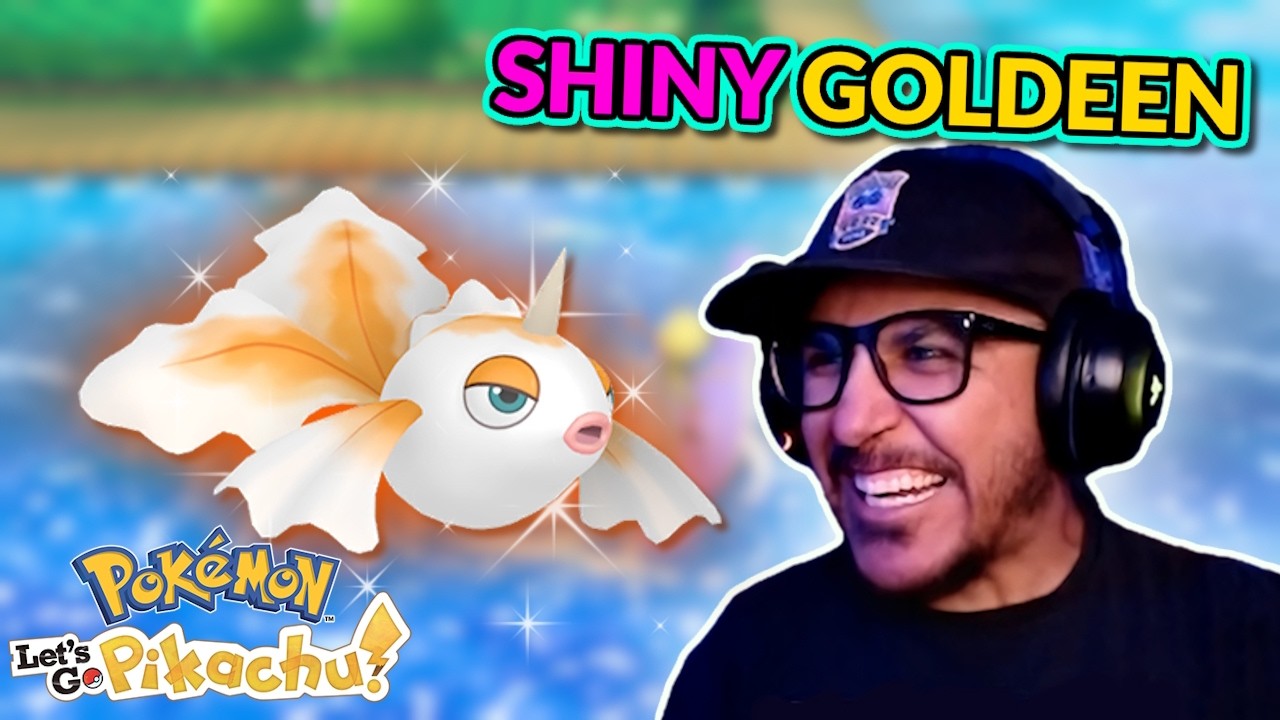Shiny Hunting for Shiny Goldeen ✨ | Pokémon Let’s Go Pikachu