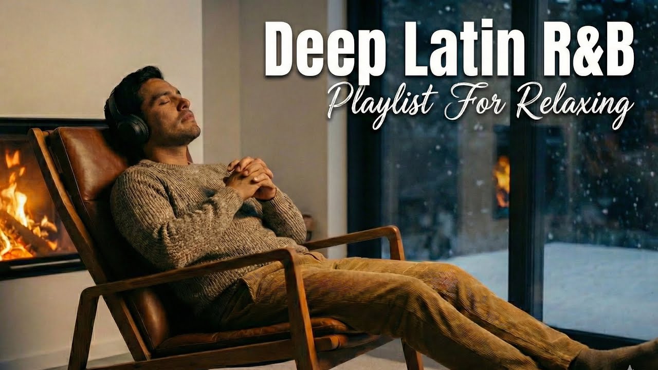 Romantic Deep Latin R&B 🌙 Relaxing Midnight Love Vibes | For Relaxing ● Deep Sleep .