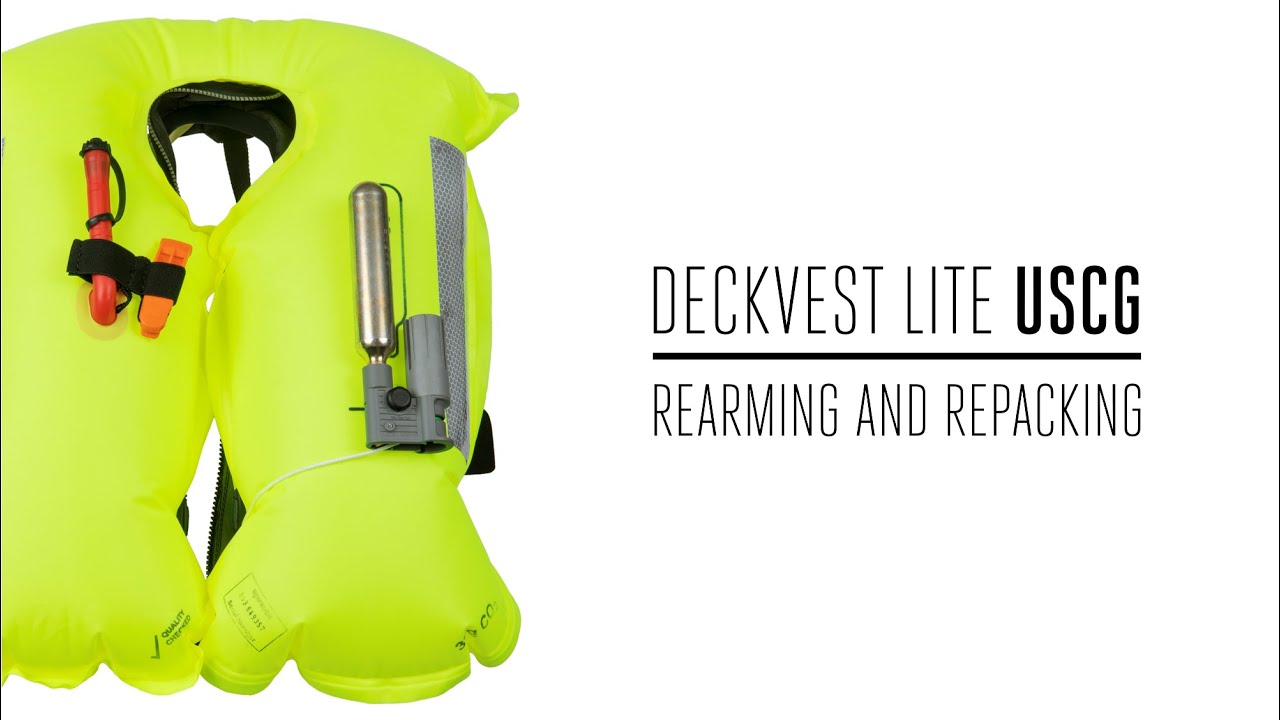 SPINLOCK | Deckvest LITE USCG | Rearming and Repacking