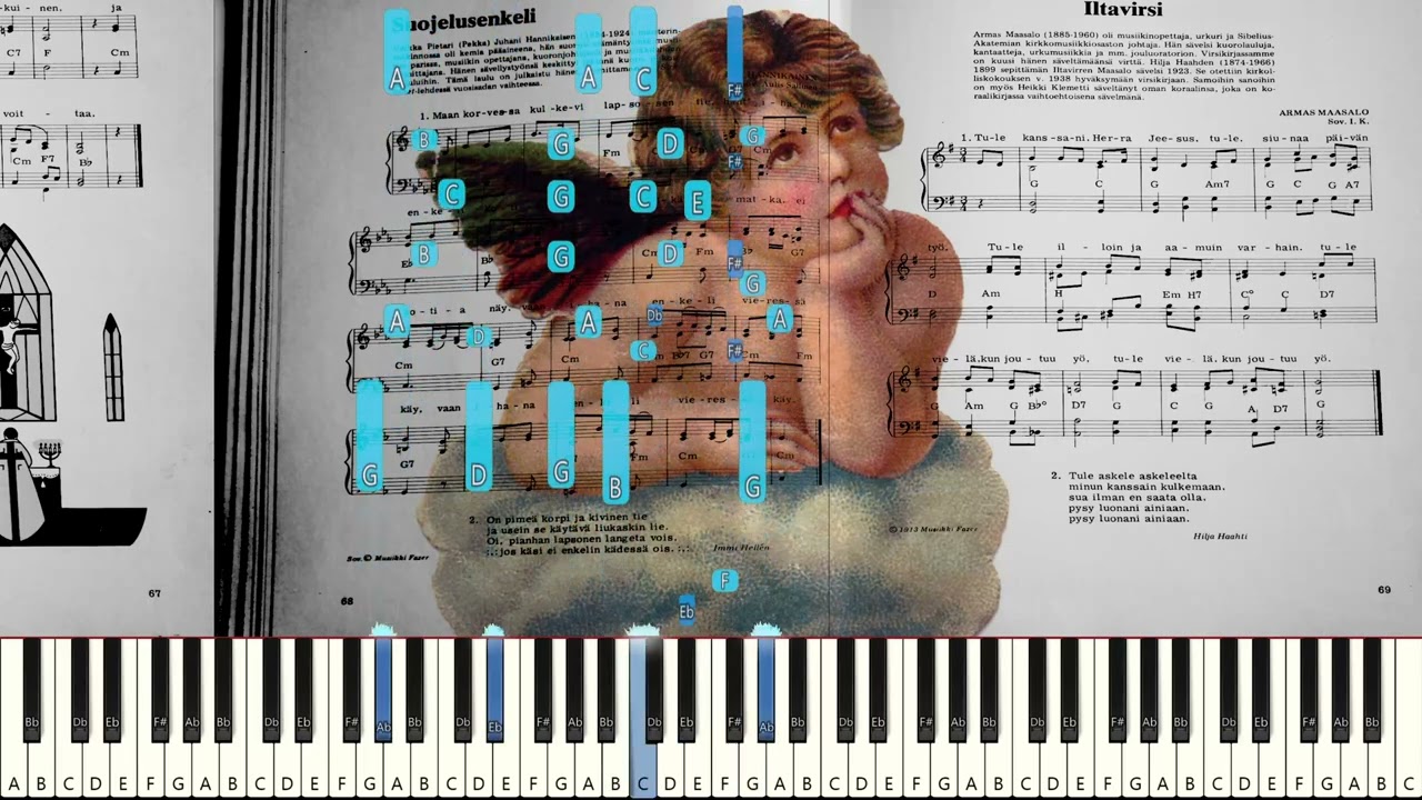 Iltavirsi [Nuoteista soitettu]