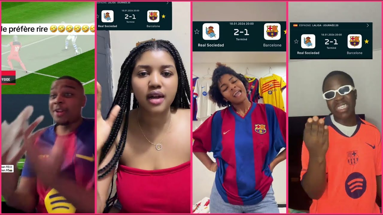 BARÇA 1-2 RÉAL SOCIEDAD : DÉFENSE CATASTROPHIQUE