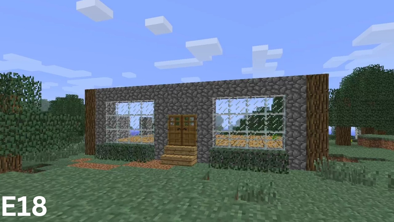 Train station - Minecraft lets play E18