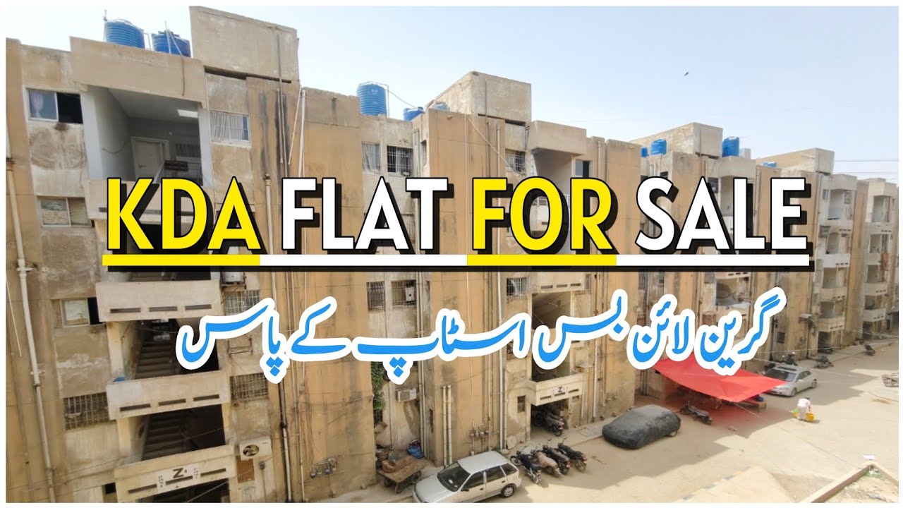 Sasta Flat | Green Line Bus Stop | Surjani Town Flat | KDA Phase 3 | Karachi Real Estate | Apartment