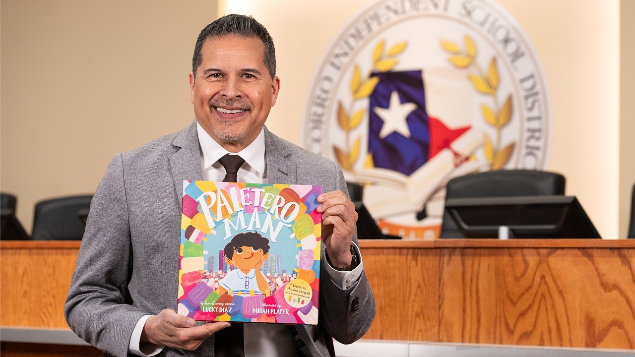 Read Across America - SISD Superintendent James P. Vasquez, 