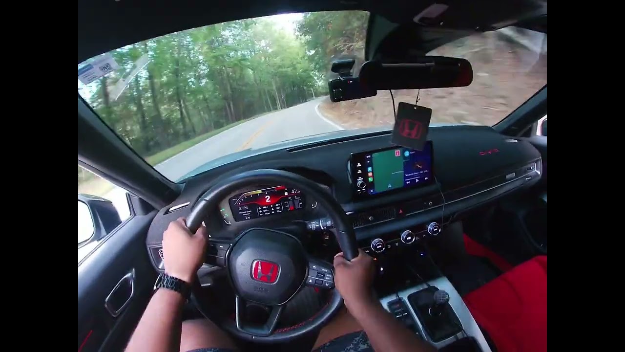 400+HP FL5 Civic Type R | Mountain Run POV | Raw Sound!