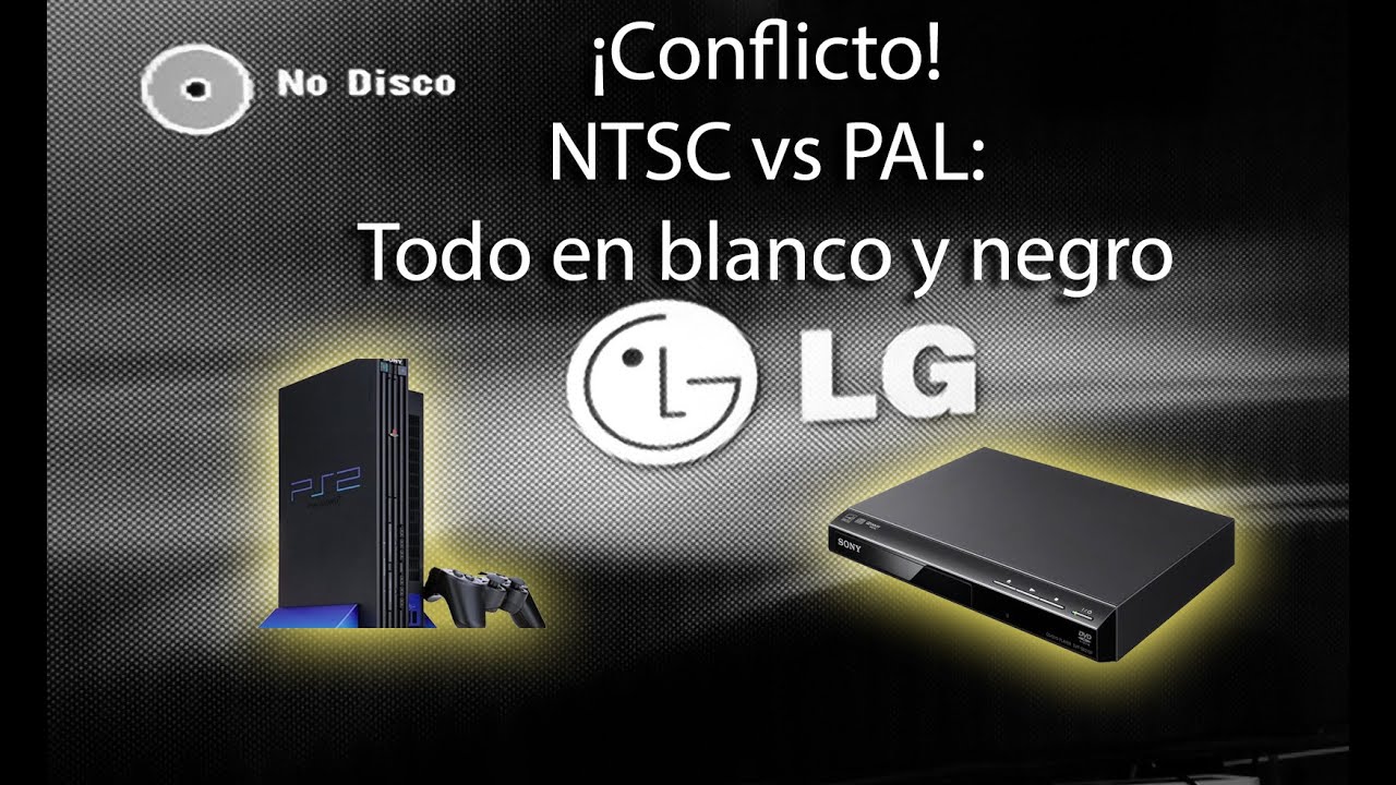 Cuando la imagen de las consolas o reproductores aparece en blanco y negro