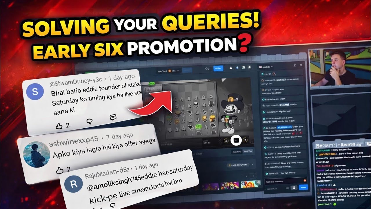 Stake early six 2026 || early six all queries solved || Early Six promotion new updates