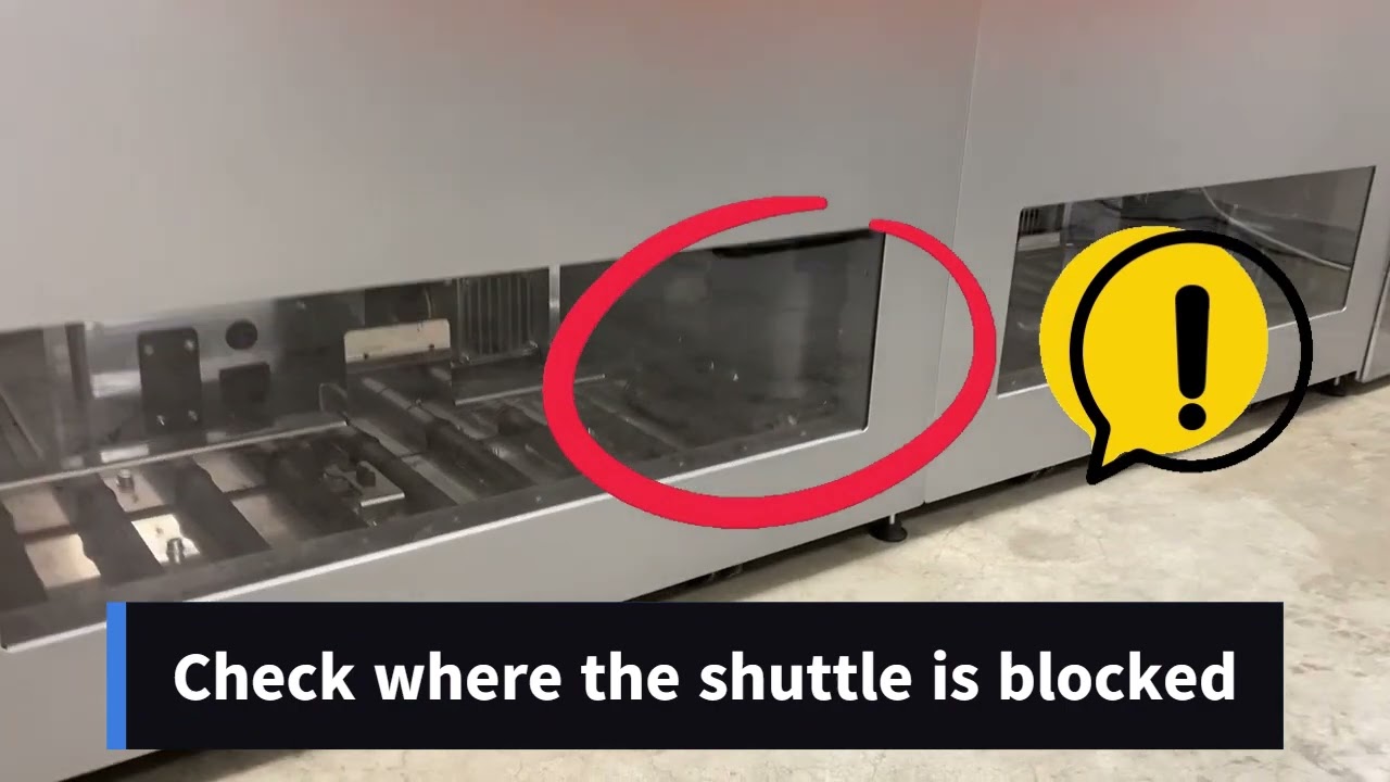 Blocked shuttle - How to unlock it