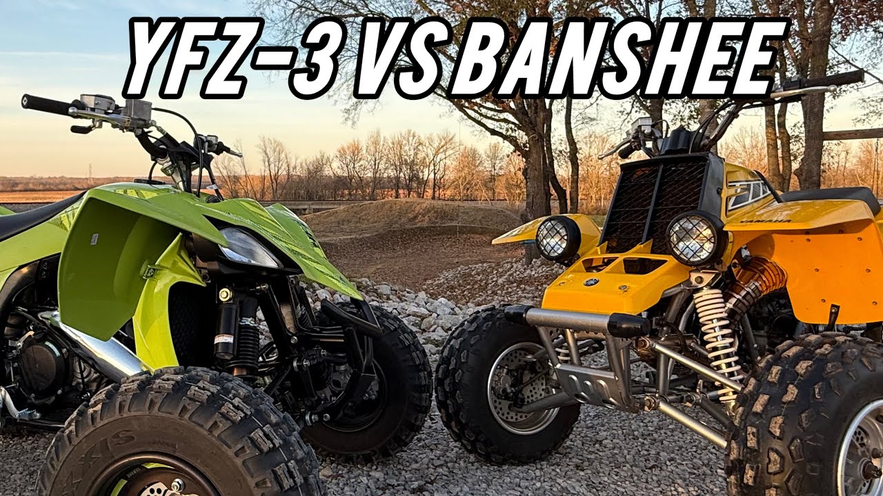 300cc Two Stroke YFZ-3 vs Piped Banshee