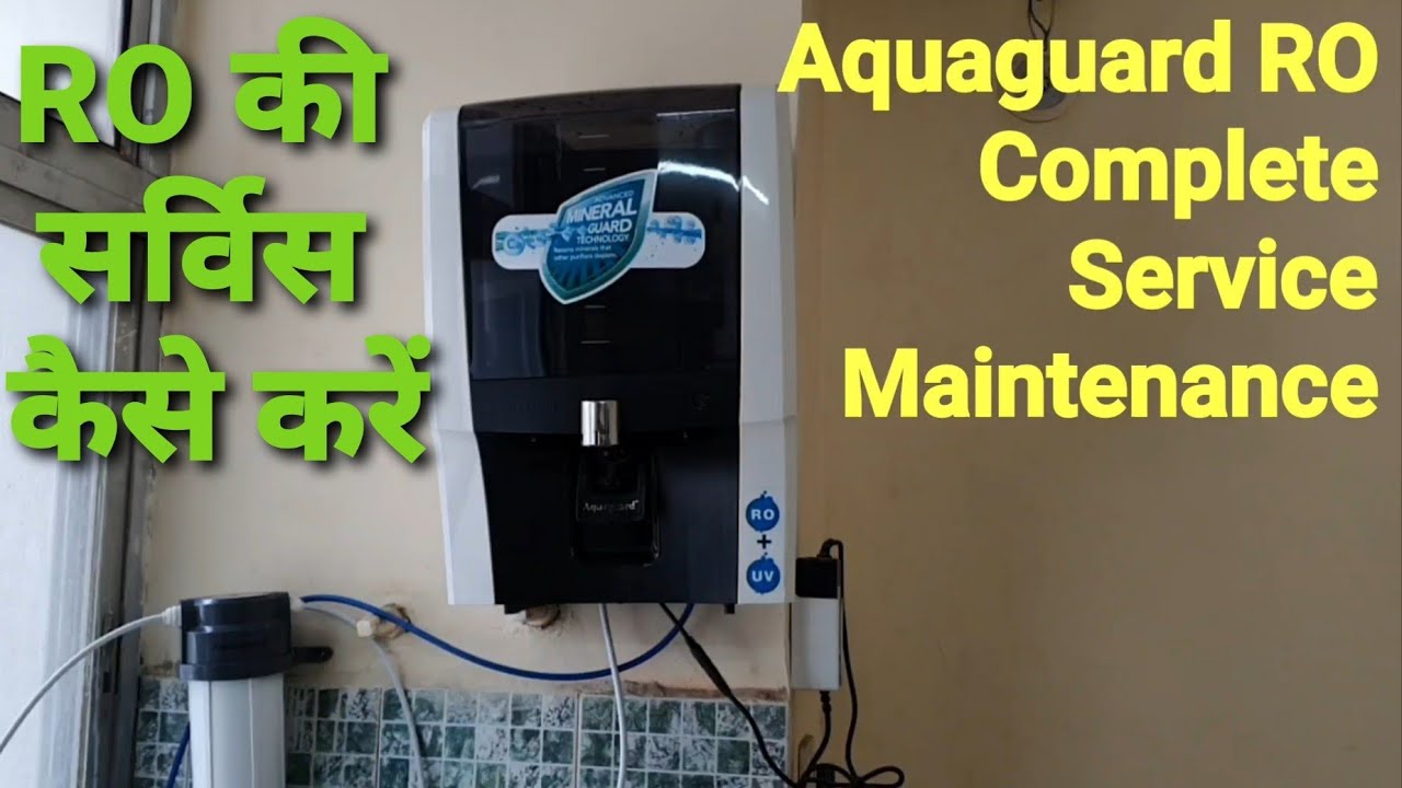 Complete RO Full Service | Aquaguard RO water Purifier Filter membrane replacement | AMC