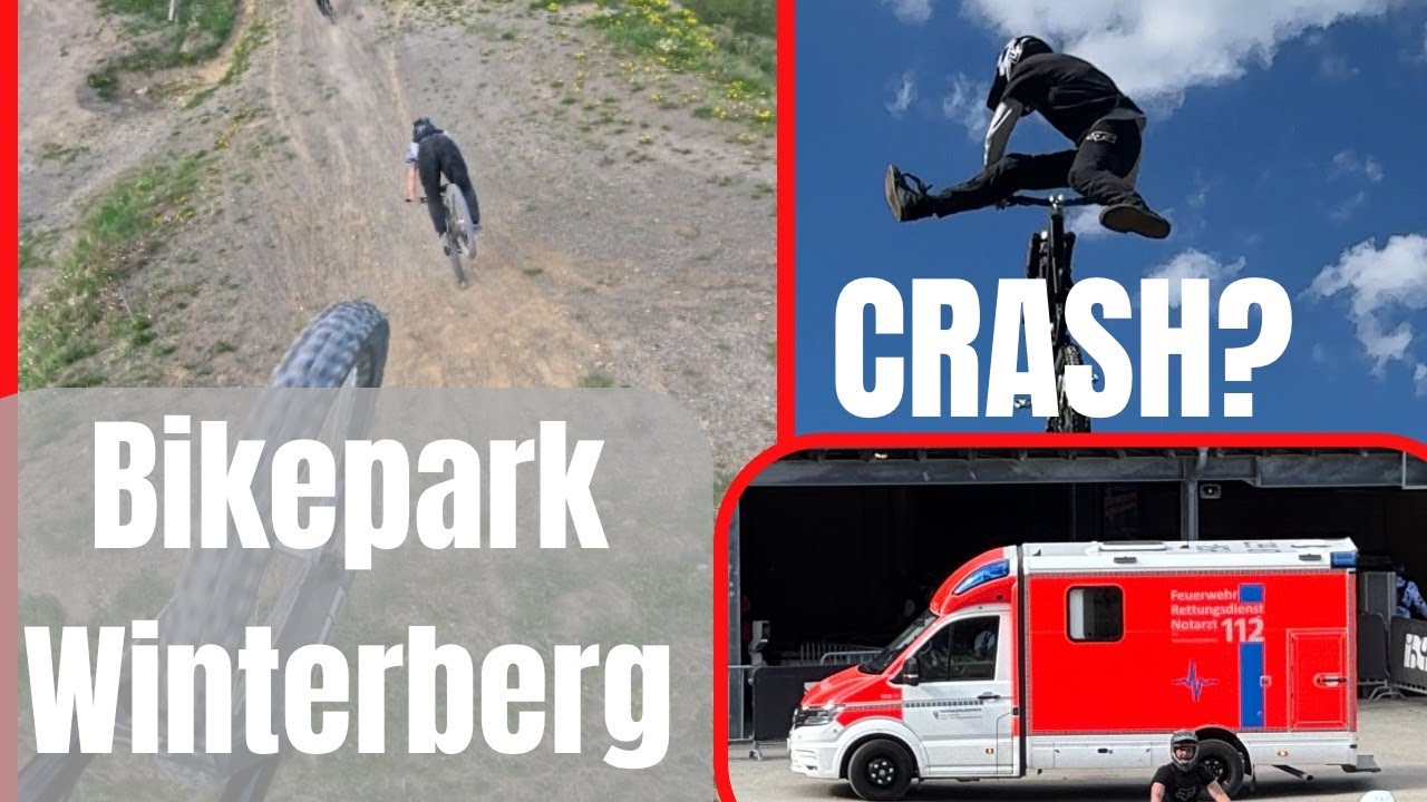 Erstes YouTube Video!🤩/Crash im Bikepark Winterberg ?/freeride.noah1