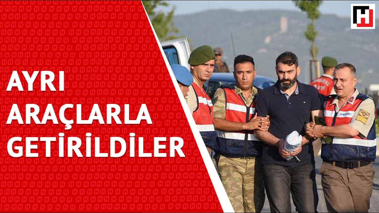 GÜÇLÜK ÇIKARAN DARBECİ ASKERLER AYRI ARAÇLARDA GETİRİLDİ