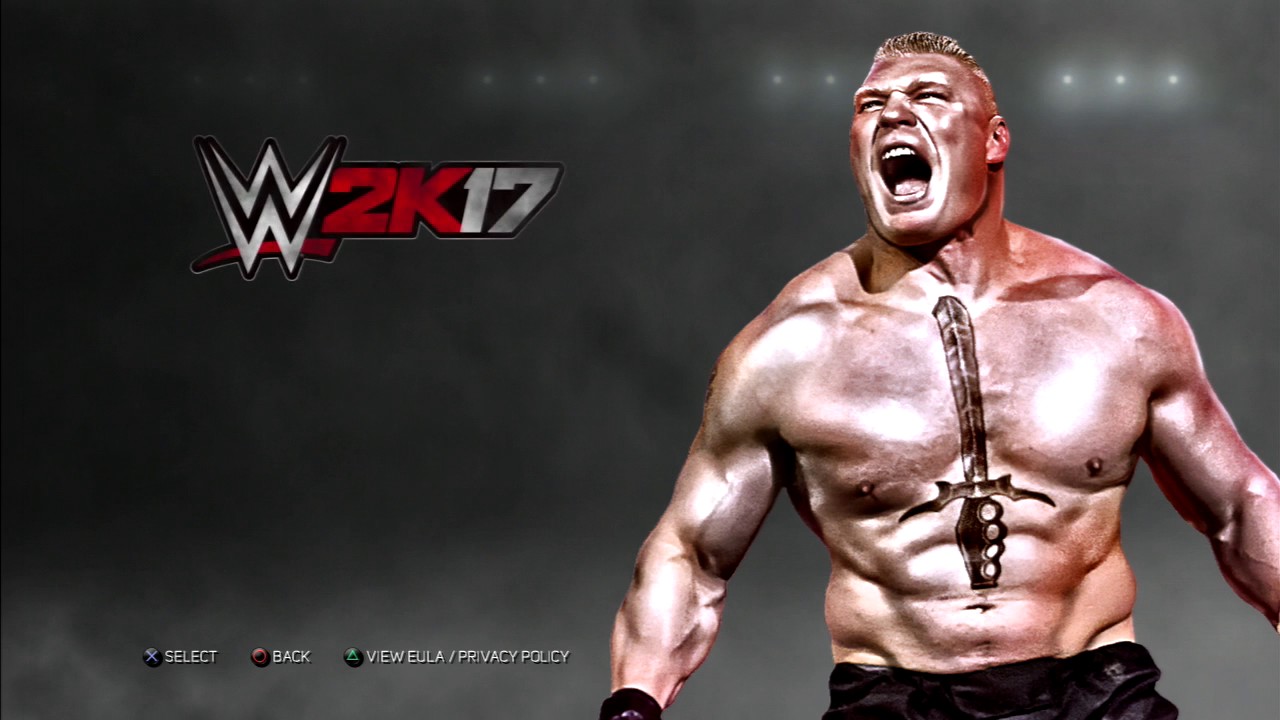 WWE2k17 Last Gen Menu Showcase PS3 Version