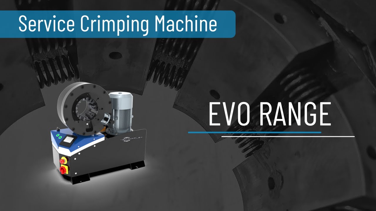 TECHMAFLEX - HYDRAULIC HOSE CRIMPING MACHINE - EVO RANGE