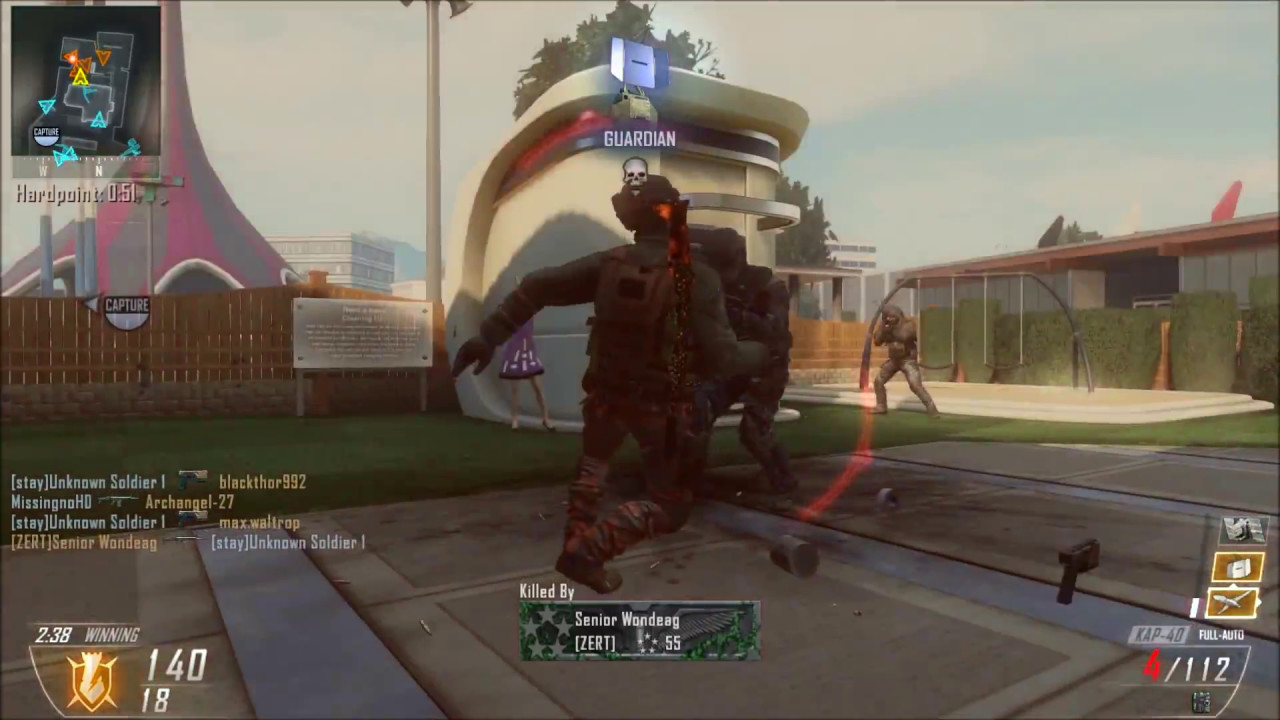 *SOLO* QUAD NUCLEAR w/SCAR-H on Nuketown [PC]