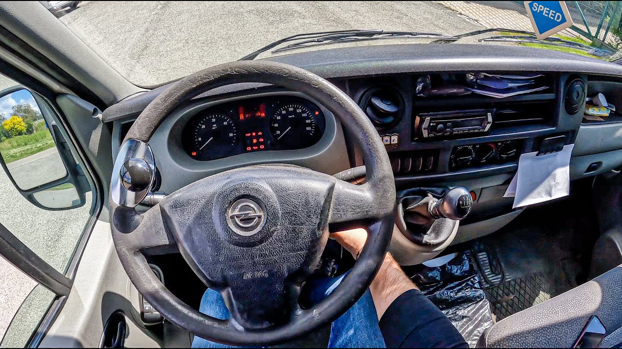 2003 Opel Movano [2.5 CDTI 120HP] | POV Test Drive 