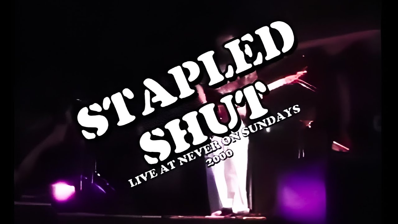Stapled Shut  - Live at never on sundays (Cincinnati, Ohio) 2000 - Full HD Upscale