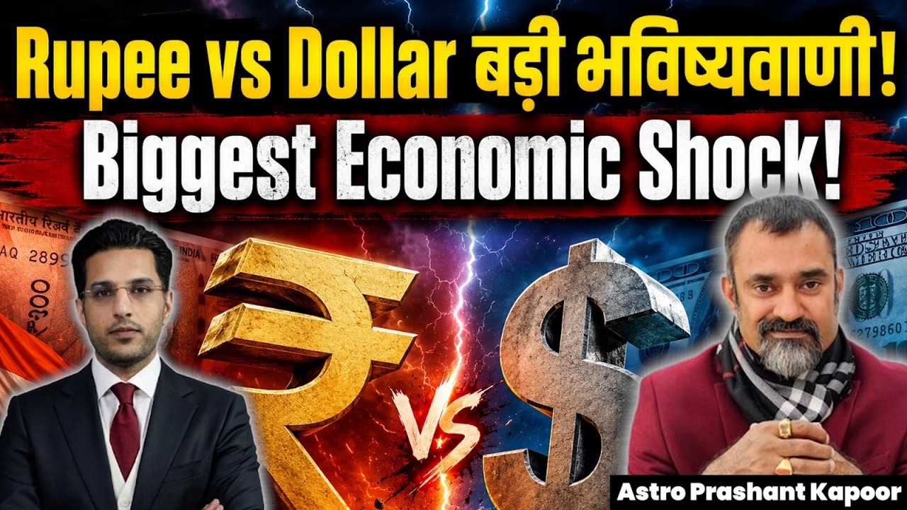 Biggest Economic Shock! Rupee vs Dollar War | Astro Prashant Kapoor