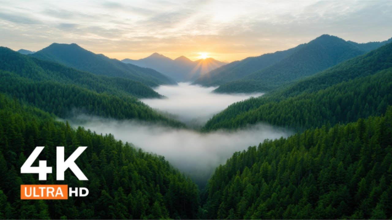 NATURE EXPERIENCE 🌿 |  4K ULTRA HD | RELAXING MUSIC