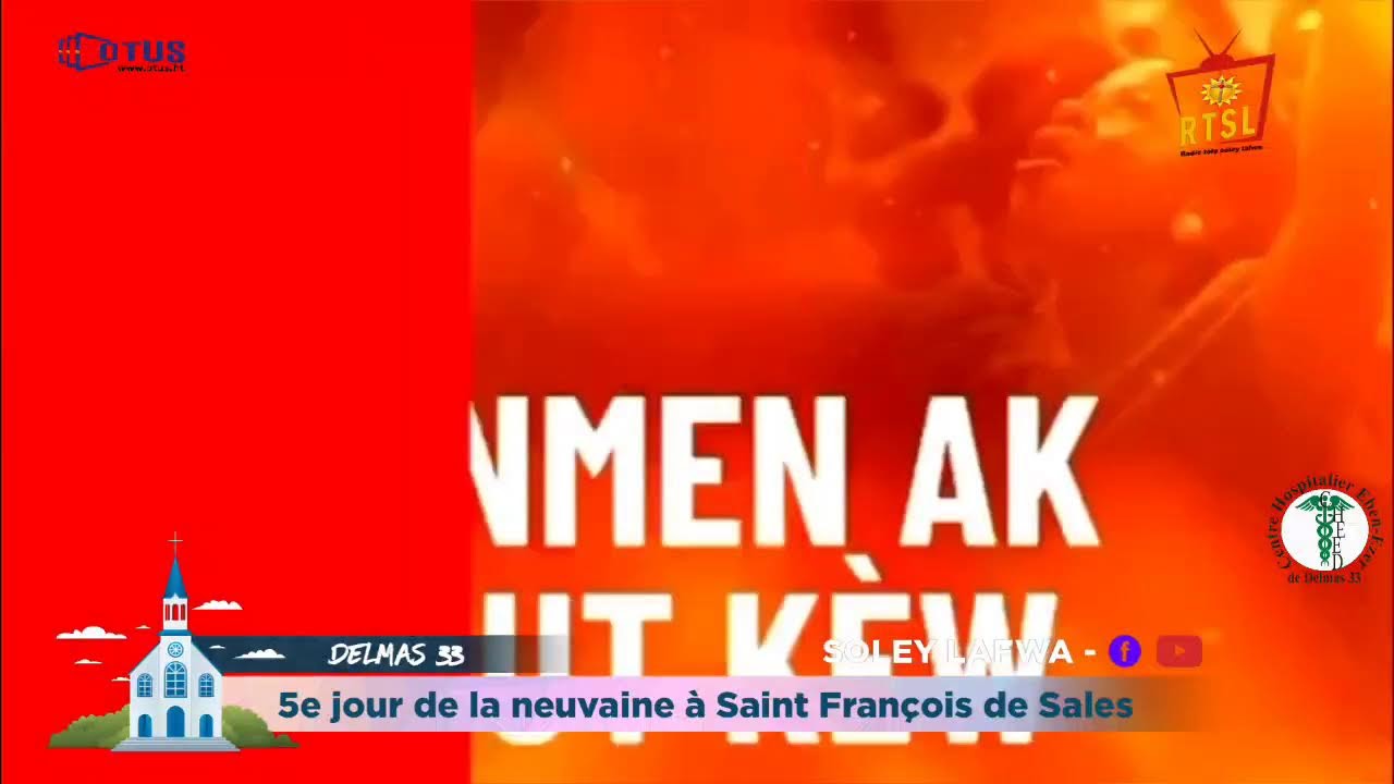 5e Jour de la Neuvaine à Saint-Francois de Sales (Delmas 33)