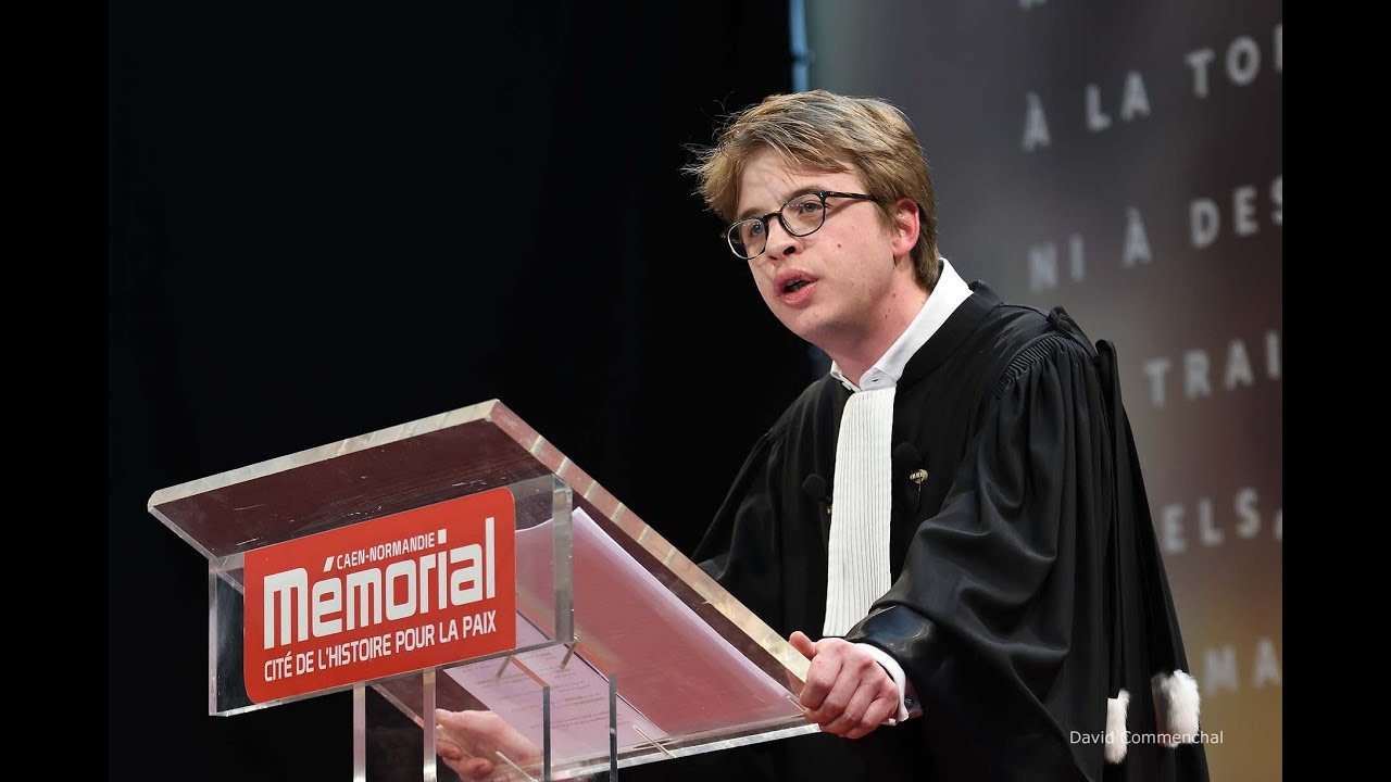 Antoine Chaudey - Concours de plaidoiries des avocats 2018