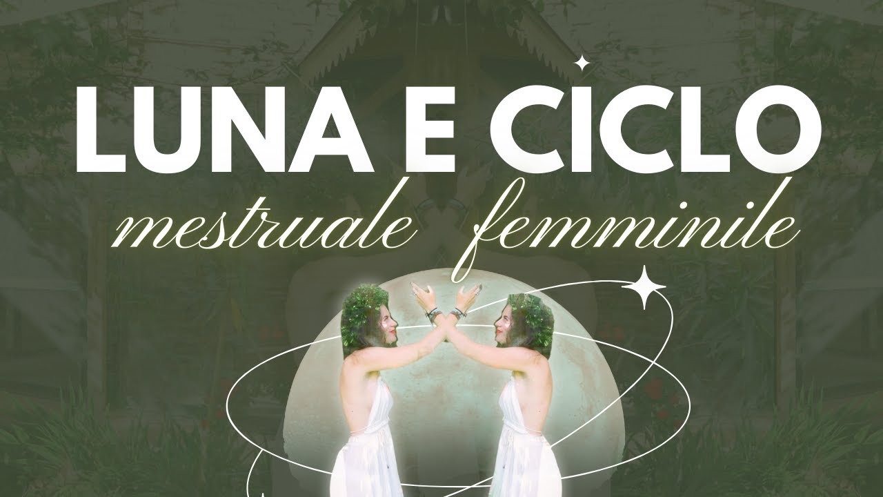 Il CICLO MESTRUALE e la LUNA, come il ciclo femminile è connesso con il ciclo lunare 🌹🫶🏼🩸