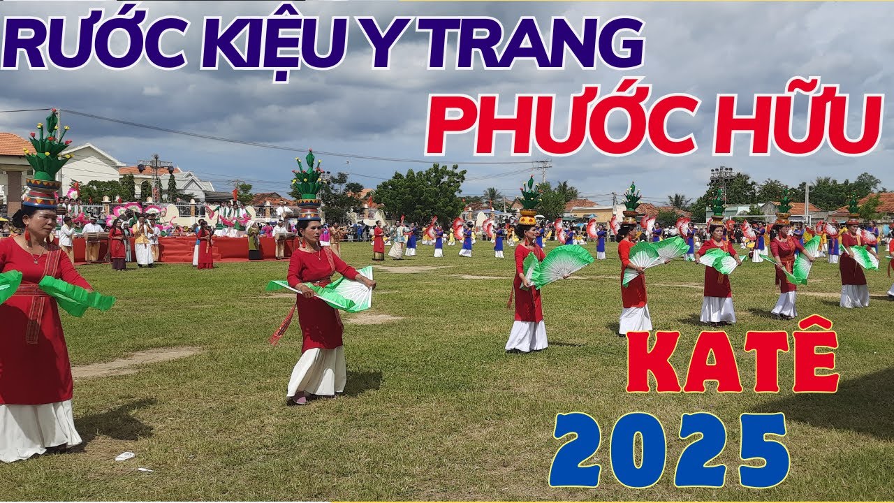 KATÊ 2025 - Chào Mừng Lễ Hội Ka Tê Đồng Bào Chăm, Rước Kiệu Y Trang Ở Phước Hữu.