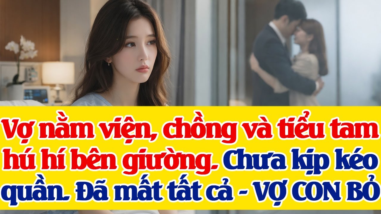 Vợ nằm v.iện, chồng và tiểu tam h.ú h.í bên gi/ườ/ng. Chưa kịp k/éo qu/ần. Đã mất tất cả - VỢ CON BỎ