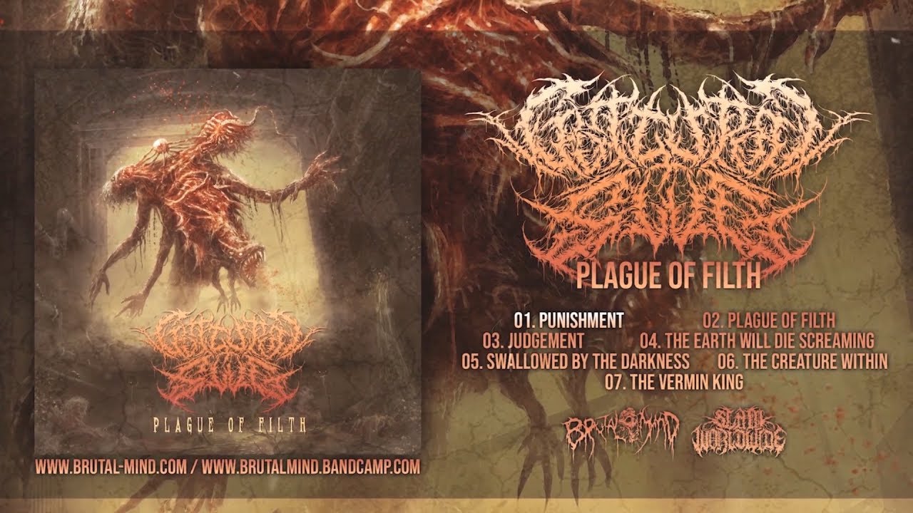 GUTTURAL SLUG - PLAGUE OF FILTH [OFFICIAL ALBUM STREAM] (2019) SW EXCLUSIVE