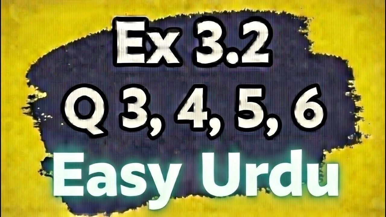 Class 9 Math | Exercise 3.2 | Q3, Q4, Q5, Q6 | Algebraic Expressions | Sindh Board