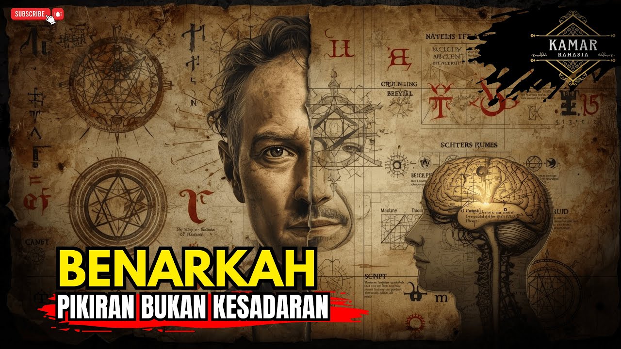 Mengapa Pikiran Tidak Sama dengan Kesadaran? Kesalahan Besar yang Jarang Disadari