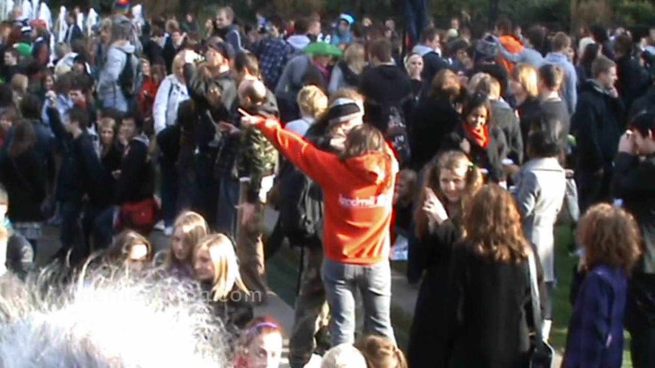 The day Sheffield stood still flash mob - January 31 2009