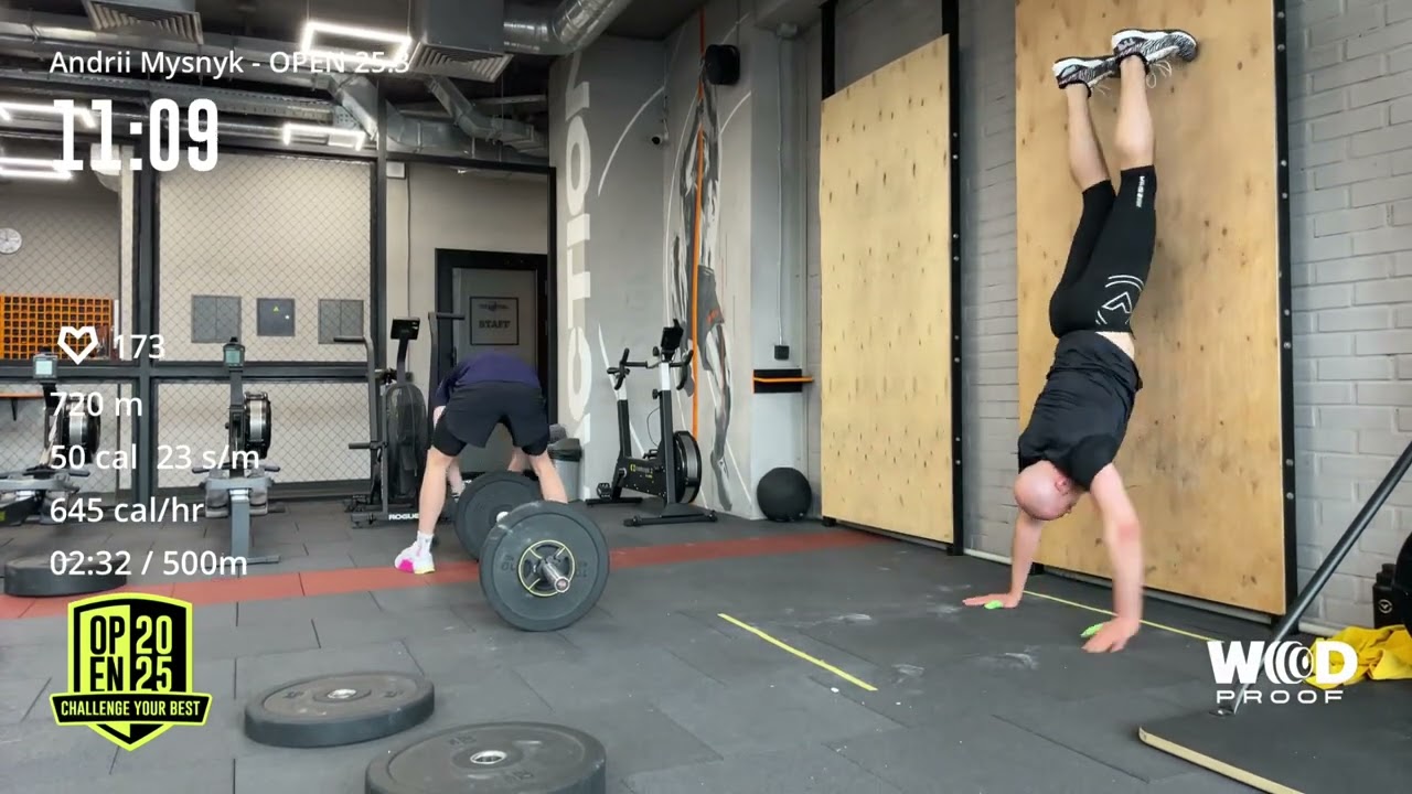 Andrii Mysnyk - CrossFit Open 25.3