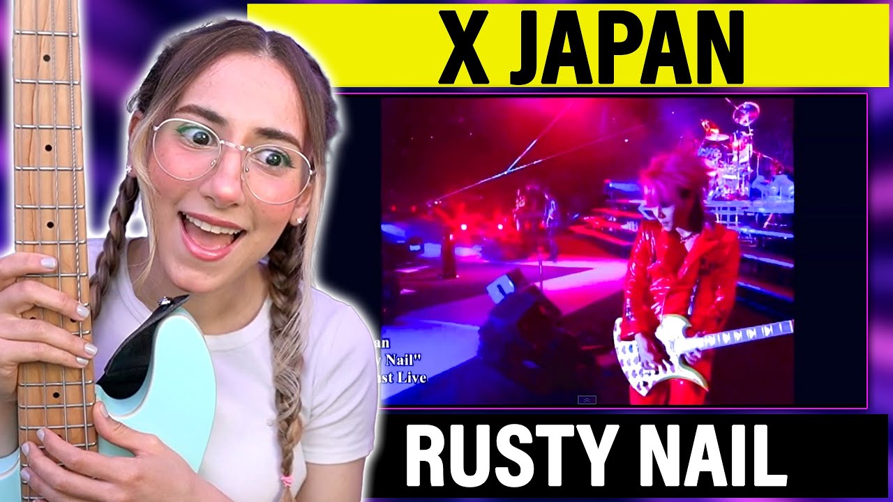 X Japan - Rusty Nail | from The Last | Singer Musician - Reaction Analysis