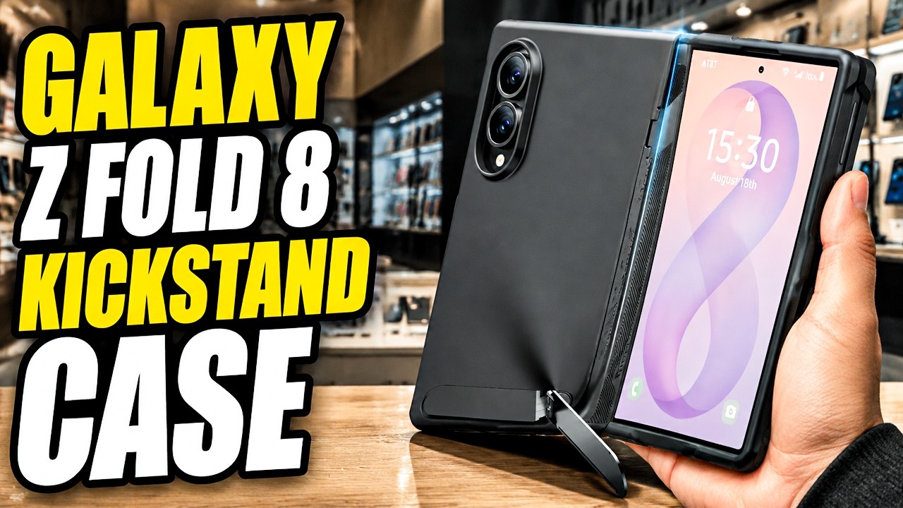 Топ-5 лучших чехлов с подставкой для Galaxy Z Fold 8🔥 Какой из них действительно достоин вашего F...