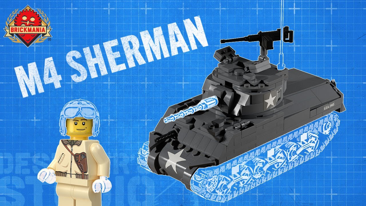 Classic M4 Sherman - Brickmania Designers Studio
