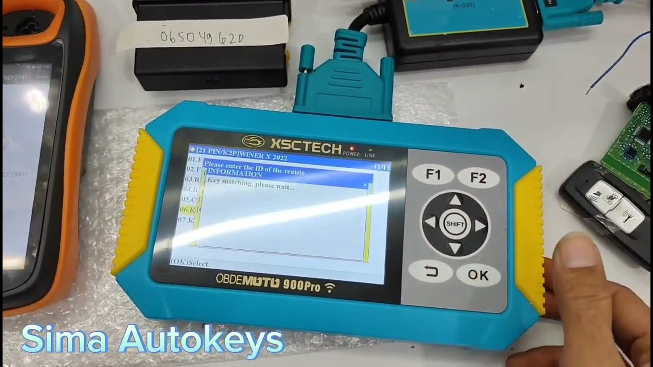 PROGRAM KEYLESS MOTOR HONDA PCX By OBDEMOTO 900Pro