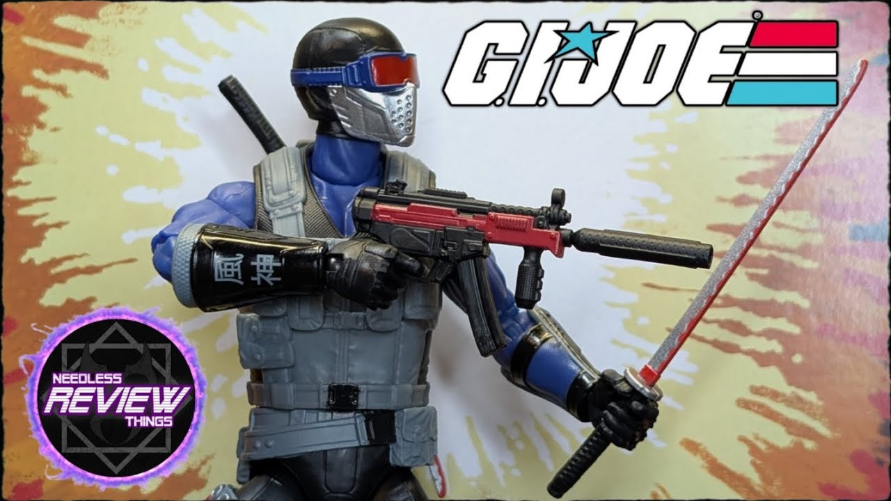 GI Joe Classified Series Snake Eyes V4 Action Figure Review 