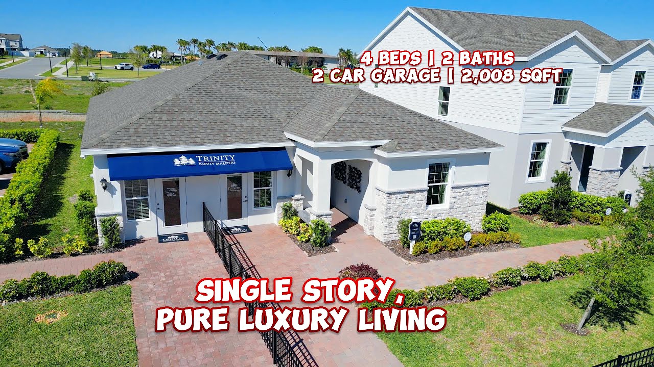 Groveland, Florida Hidden Gem? 🏡 Inside This 4-Bed Luxury New Build in Trinity Lakes!