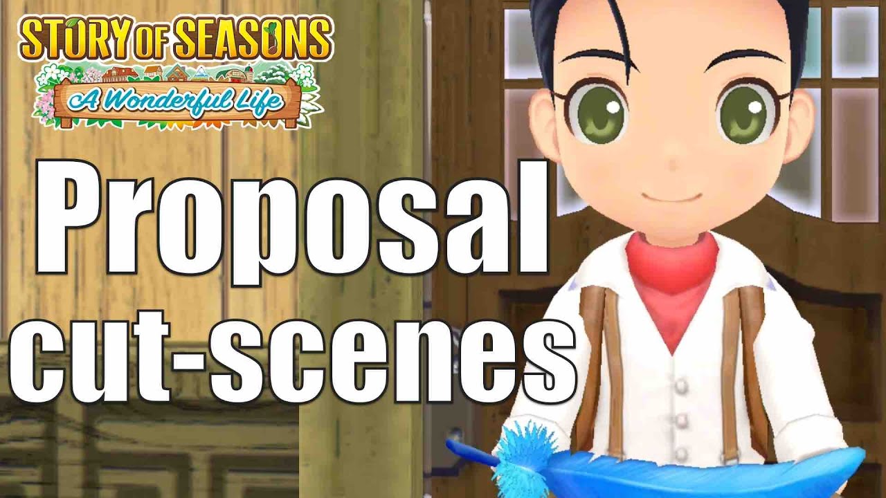 Gifting TIPS and Female Marriage proposal cut-scenes in Story of Seasons: A wonderful life