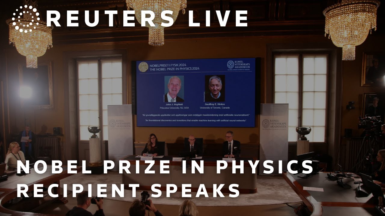 LIVE: Recipient of Nobel Prize in Physics holds news conference