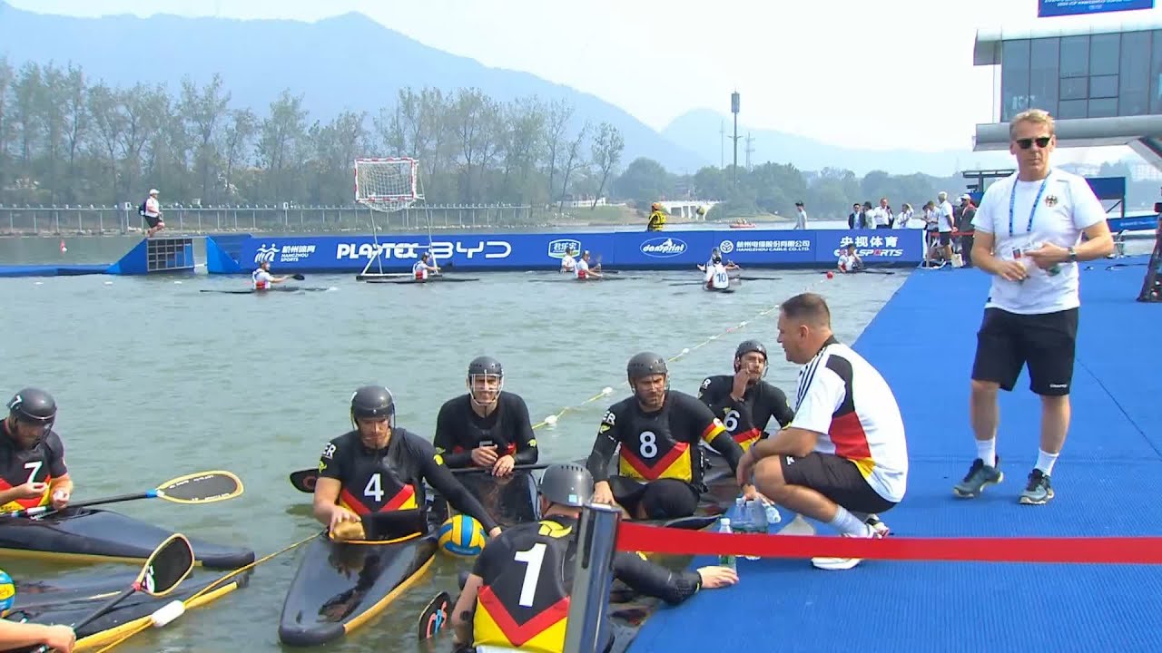 Germany vs Chinese Taipei Men's Polo Quarter-Final 3 / 2024 ICF Hangzhou Super Cup China