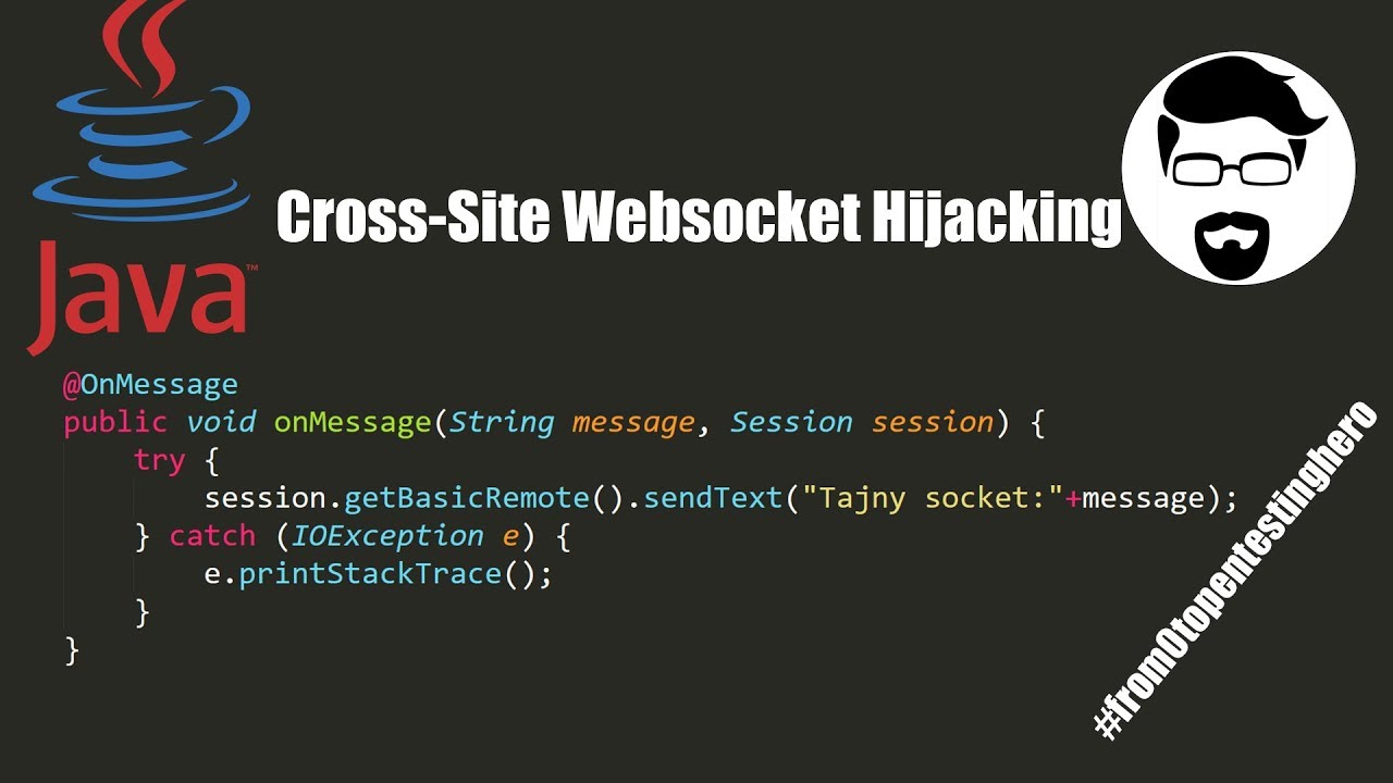 Cross-Site Websocket Hijacking
