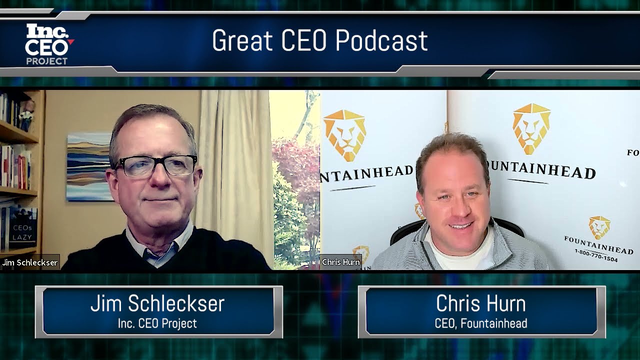 Great CEOs Podcast - with Jim Schleckser from The CEO Project and  Chris Hurn from Fountainhead