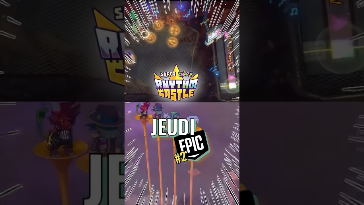 Et toi, t'as d&eacute;j&agrave; jou&eacute; &agrave; Guitar Hero? #jeudiepic #enguy #enguytv #supercrazyrhythmcastle #guitarhero