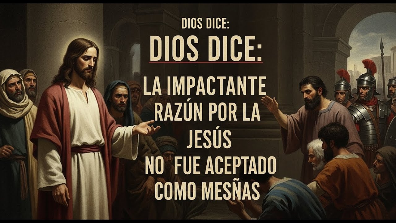 DIOS DICE: LA IMPACTANTE RAZÓN POR LA QUE JESÚS NO FUE ACEPTADO COMO MESÍAS