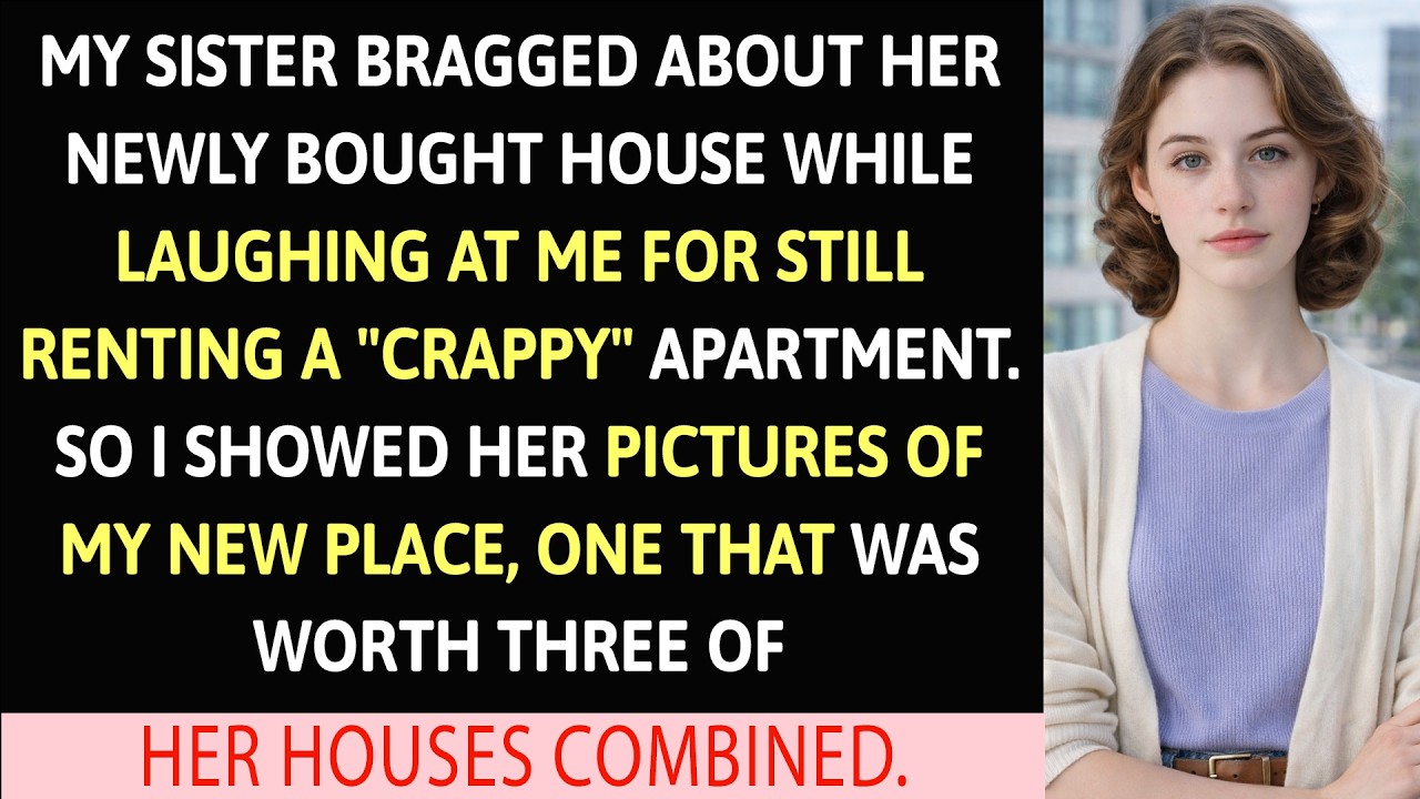 My Sister Bragged About Her Newly Bought House While Laughing At Me For…