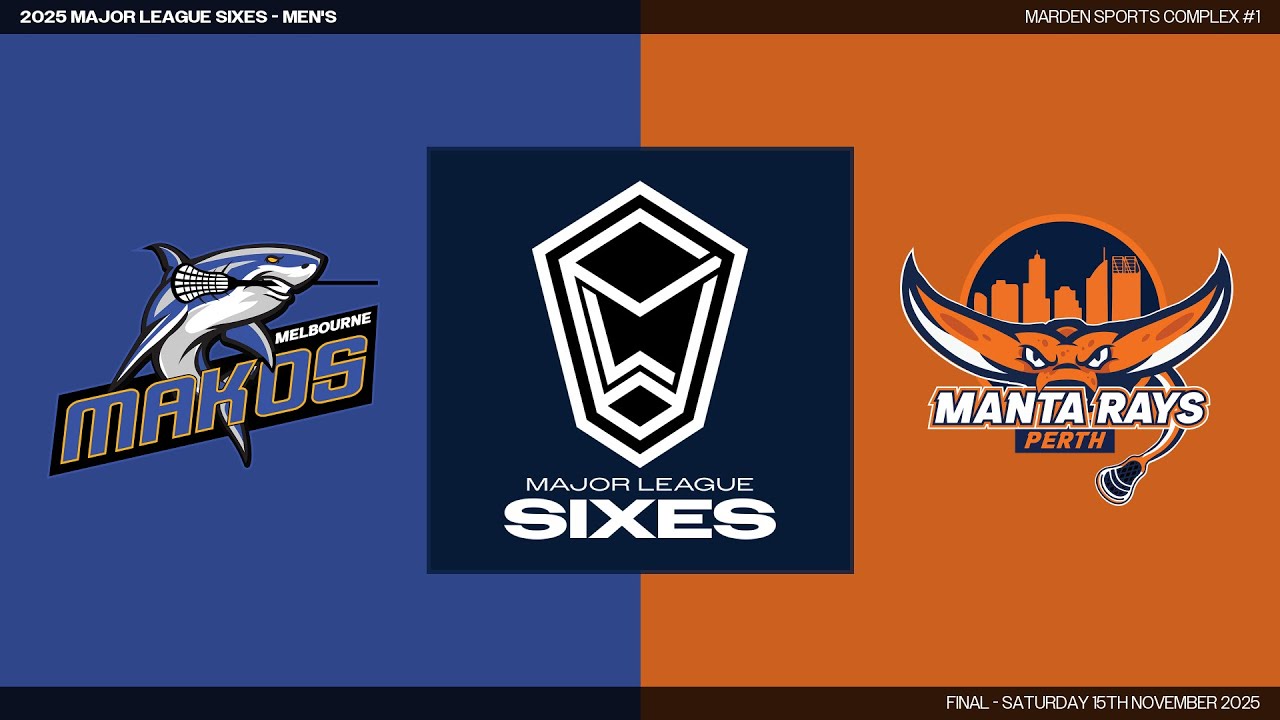 Melbourne Makos v Perth Manta Rays  (Final) - 2025 Major League Sixes - Men's