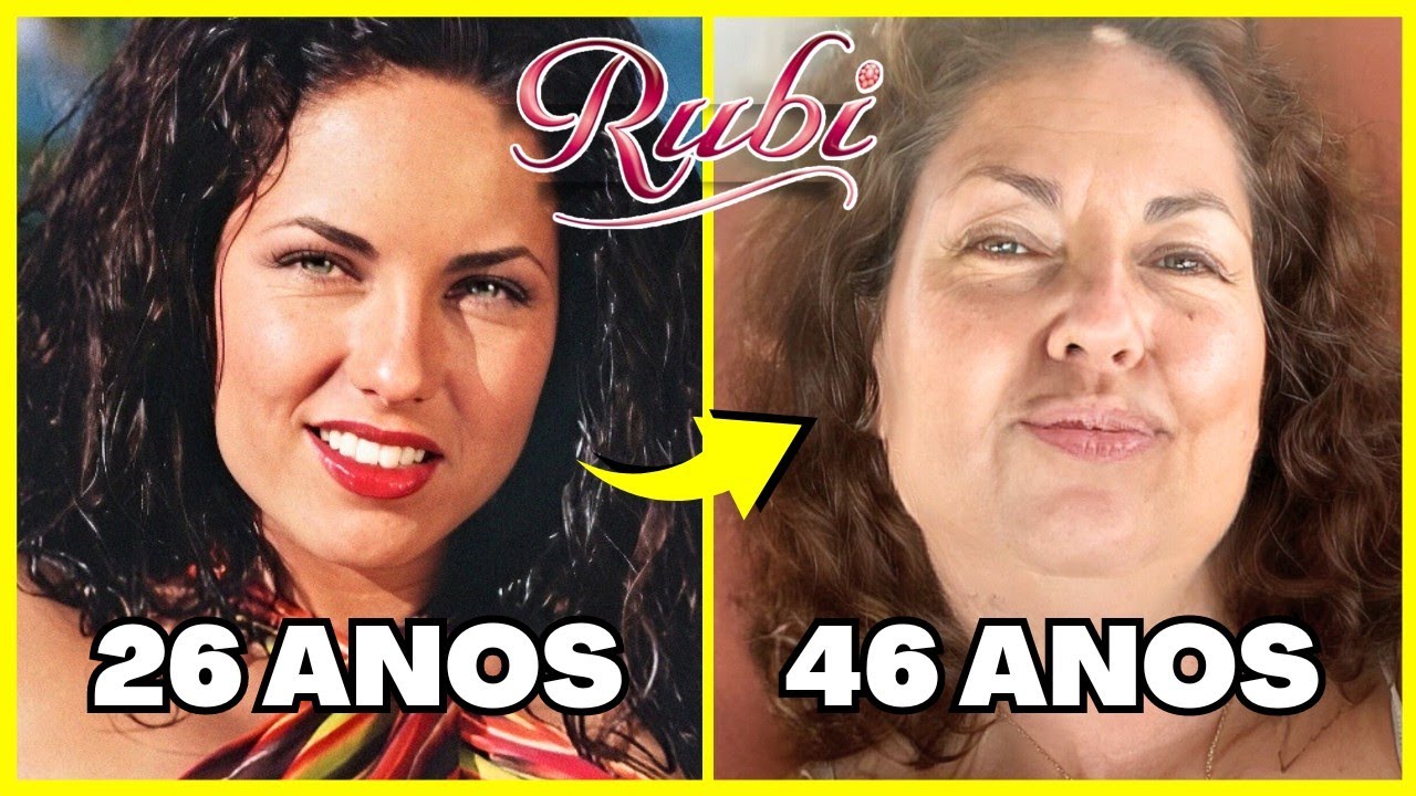 VEJA RUBI ANTES E DEPOIS DO ELENCO (2004 - 2024) IDADE ATUALIZADA